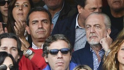 Napoli-Fiorentina, De Laurentiis e De Magistris in tribuna: pace fatta?