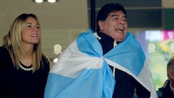 Maradona, ancora un tifo scatenato per l'Argentina