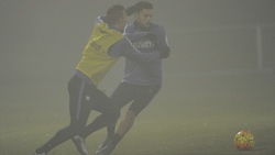 Inter, si lavora con la nebbia