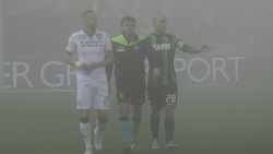 Sassuolo-Torino, nebbia fitta al Mapei Stadium: partita rinviata