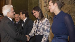 Mattarella incontra gli atleti