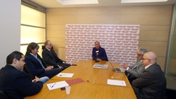 Zeman ospite in redazione al Corriere dello Sport-Stadio