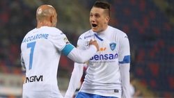 Bologna-Empoli 2-3, Maccarone show