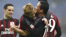 Serie A Milan-Genoa 2-1: Bacca-Honda, due gol per l'Europa