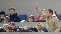 Roma-Palermo, Totti all'Olimpico con Ilary Blasi