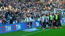 Udinese, squadra contestata alla fine della partita