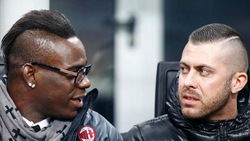 Serie A Milan, che look Balotelli e Menez in tribuna a San Siro