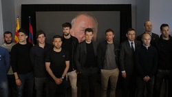 Cruyff, l'ultimo saluto di Luis Enrique e del Barcellona