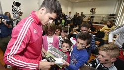 Juventus, per Morata conferenza stampa con i baby tifosi bianconeri