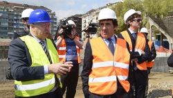 Torino, il sopralluogo di Cairo al Filadelfia