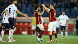 Serie A, Roma-Bologna 1-1: Totti e Salah non bastano