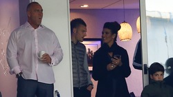 Leicester, Vardy in tribuna con la sua Rebekah Nicholson