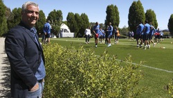Inter, Beccalossi presente all'allenamento