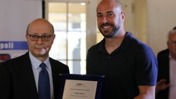 Napoli, Reina premiato con l'Ussi Campania Fair Play 2016