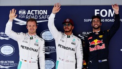 F1 Spagna, pole di Hamilton: foto