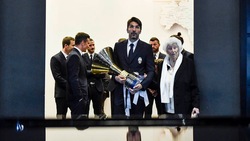 Lo scudetto allo Juventus Stadium con i pentacampioni bianconeri