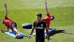 Atletico Madrid, quanti sorrisi con Simeone in allenamento