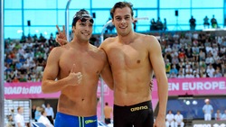 Nuoto: Paltrinieri-Detti, coppia d'oro agli europei
