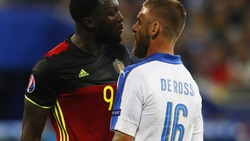 Belgio-Italia, Scintille De Rossi-Lukaku