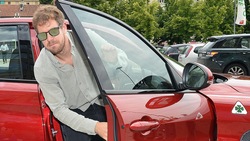 Vettel, passione Rossa anche con Alfa Giulia