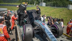 F1 libere Austria, paura Rosberg: incidente per il tedesco
