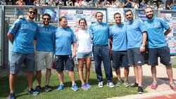 Napoli, la nazionale di Spada fa visita agli azzurri