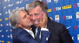 Ferrero incontenibile: bacia e abbraccia Preziosi!