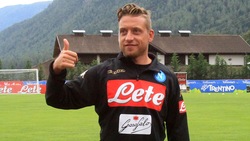 Napoli, Giaccherini: ecco il primo allenamento in maglia azzurra!
