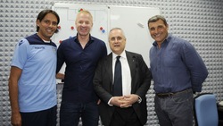 Lazio, a Formello al completo: c'è anche Lotito per l'allenamento