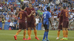 Roma-Montreal Impact 2-0: Dzeko segna, Alisson para