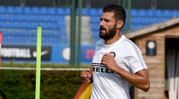 Calciomercato Inter, per Candreva primo allenamento