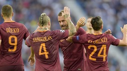 Porto-Roma 1-1: pareggio prezioso per i giallorossi