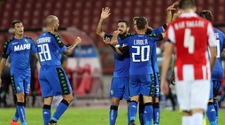 Europa League, le emozioni di Stella Rossa-Sassuolo 1-1