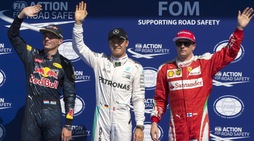 F1, Gp Belgio: Rosberg davanti a tutti, Ferrari in seconda fila