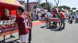 Roma, quanta passione per l'amichevole con il San Lorenzo