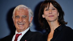 Sophie Marceau e Jean-Paul Belmondo a Venezia
