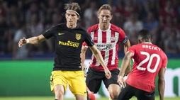 Champions League, Psv-Atletico Madrid 0-1: Simeone, buona la prima