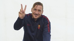Roma, Totti si allena in palestra a Pinzolo
