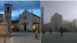 Terremoto, crollata la basilica di San Benedetto a Norcia