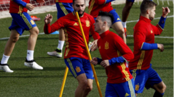 Spagna, Callejon e Reina preparano la sfida con la Macedonia