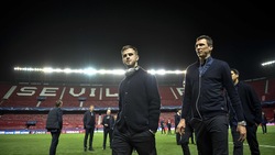 La Juventus prende le misure allo stadio Sanchez-Pizjuan