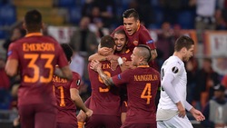 Roma-Viktoria Plzen 4-1: tre volte Dzeko per il passaggio del turno