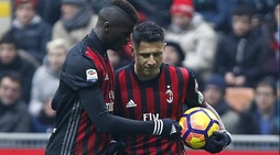Milan-Crotone: Niang strappa il pallone a Lapadula, ma dal dischetto sbaglia