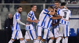 Serie A, Caprari salva il Pescara: 1-1 col Cagliari in 10