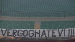 Inter, «Vergognatevi»: Curva Nord vuota contro lo Sparta Praga