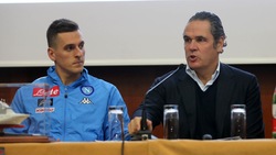 Calendario Napoli, c'è Milik alla presentazione