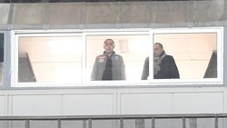 Coppa Italia, Sarri squalificato guarda la gara dal box