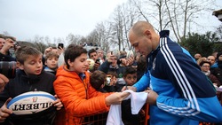 Italrugby, il primo allenamento del 2017 è già una festa