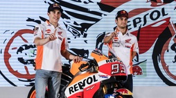 MotoGp, la Honda presenta le nuove moto di Marquez e Pedrosa