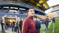Villarreal-Roma, Totti guida il gruppo all'"Estadio de la Ceramica"
